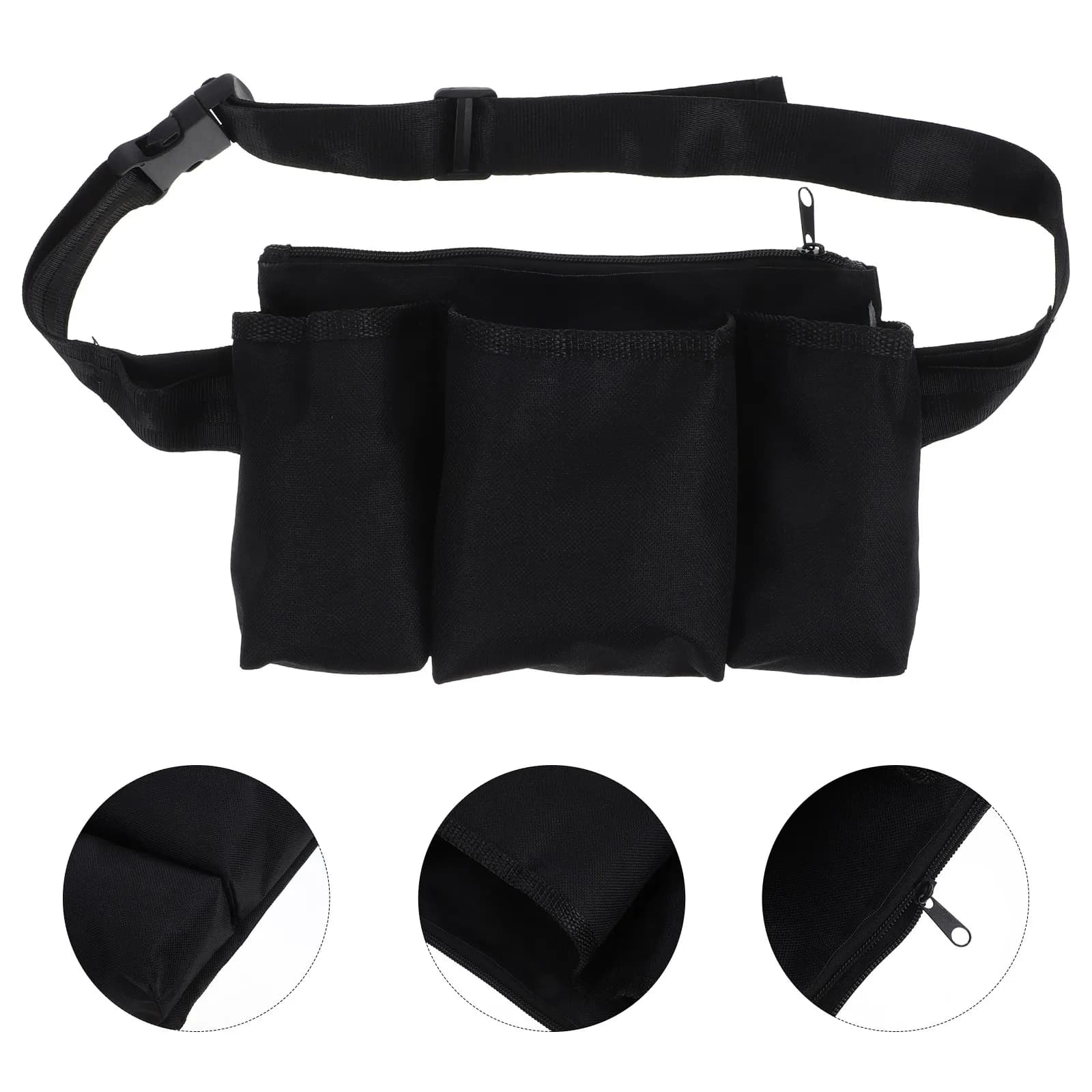 Borsa da cintura leggera in tessuto Oxford per articoli da massaggio, oli essenziali, lozioni, flaconi, organizer multifunzionale per attrezzi, portatile