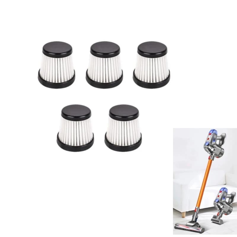 5 pezzi filtri HEPA per IEDACH 12kPa potente aspirazione 150W aspirapolvere portatile senza fili pezzi di ricambio accessori