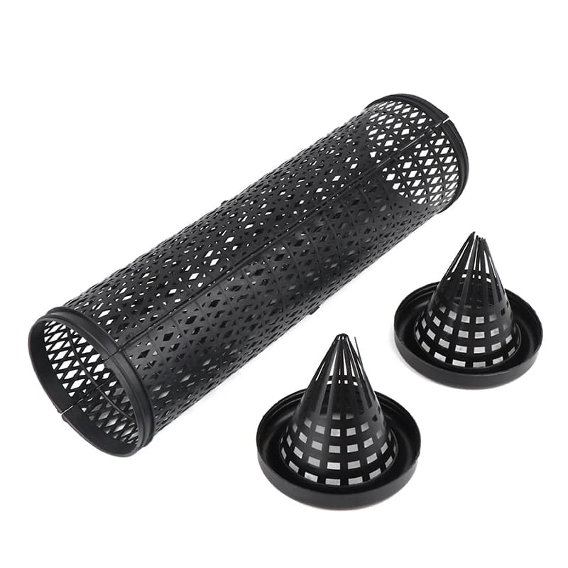 New#Plastic Fish Net Cage Fishing Bait Trap Eel Cage Loach Trap Lightweight Portable Fishing Pot For Crayfish Lobster Fishing