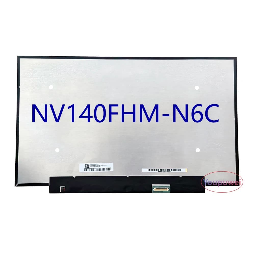 Schermo LCD di ricambio per laptop NV140FHM N6C IPS eDP 30 pin da 14,0 pollici