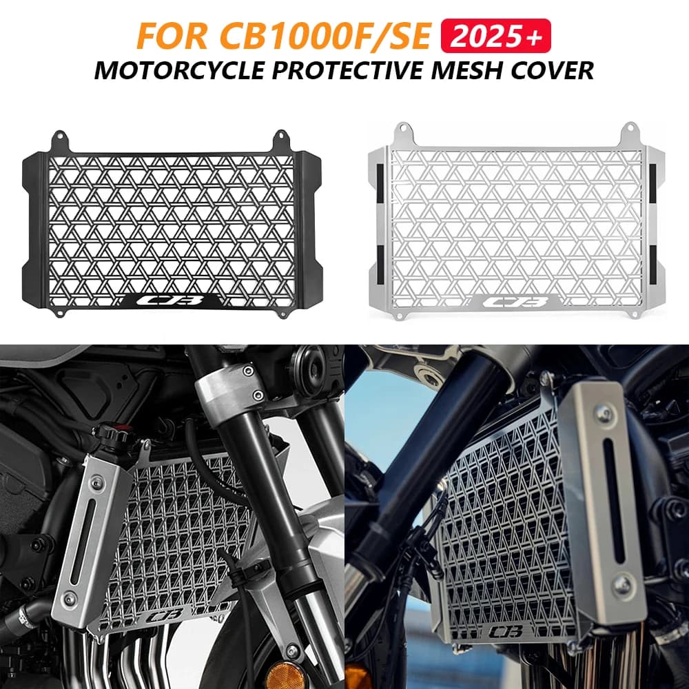 Protezione Coperchio Radiatore Olio Moto per HONDA CB1000F SE 2026 2025 CB 1000 F, Set Protezione Radiatore, Griglia Serbatoio Acqua, Protezione Raffreddamento