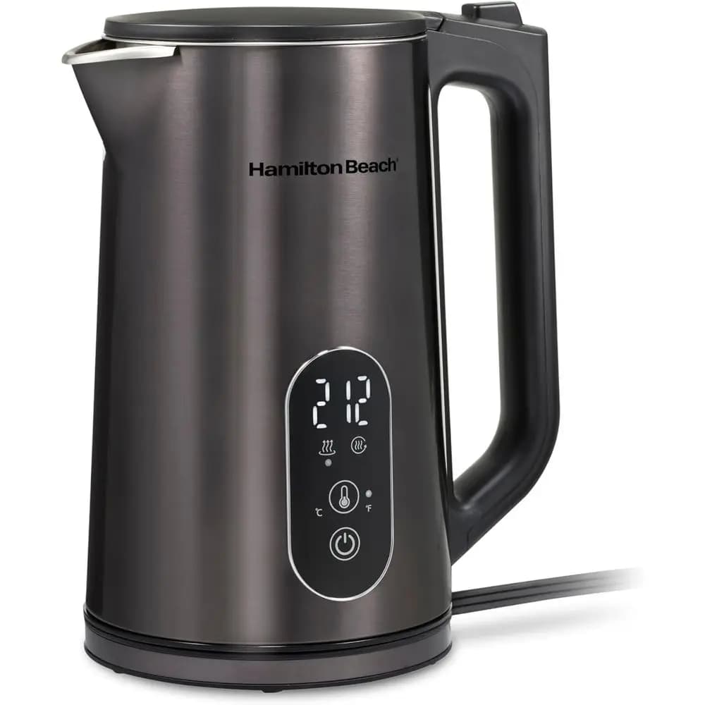 Electric kettle with digital temperature control, heater and heater 1.7L, 5 preset settings + Maintainment Heat, Fast boil 1500 Watt, B