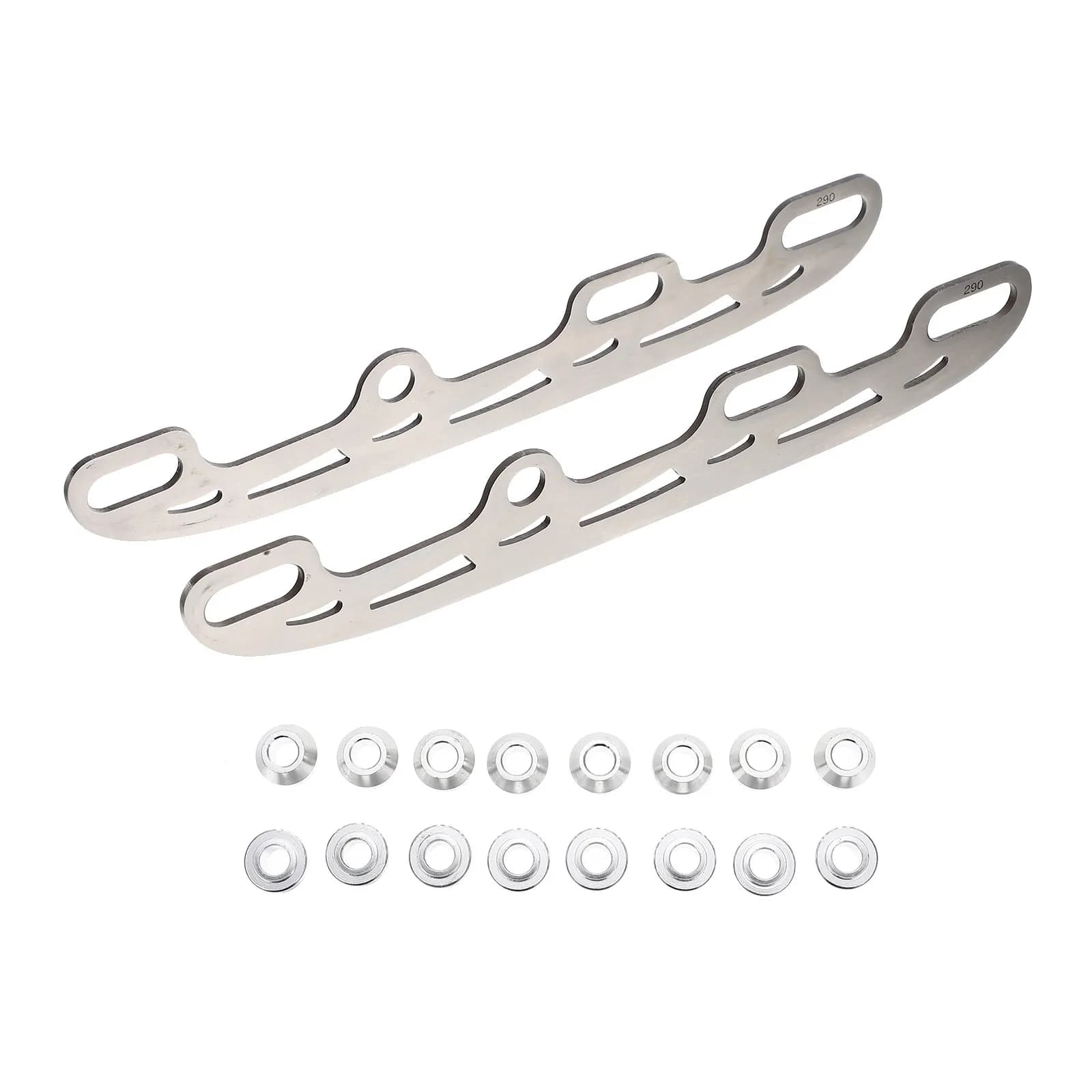Set di Lame in Metallo per Pattini da Ghiaccio, Ricambio per Pattini da Hockey e Pattini Artistici, Struttura Rigida Non Facile da Deformare, Accessori per Pattinaggio