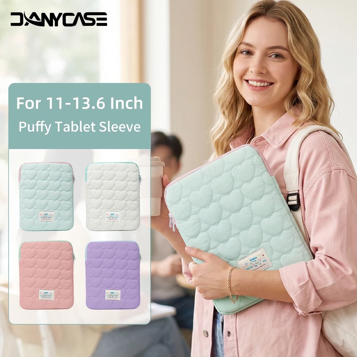 Custodia per Tablet 2026 da 11-14 Pollici, Borsa Interna per iPad Air 10.9 pollici, Air11 M4 M3, iPad A16 11a Generazione