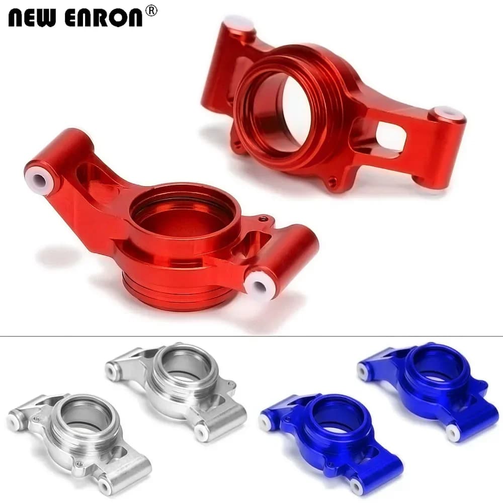 NUOVO ENRON # 7752 Porta mozzo posteriore in lega di alluminio per RC Crawler Car Traxxas 1/5 XMaxx X-Maxx 6S 77076-4 8S 77086-4