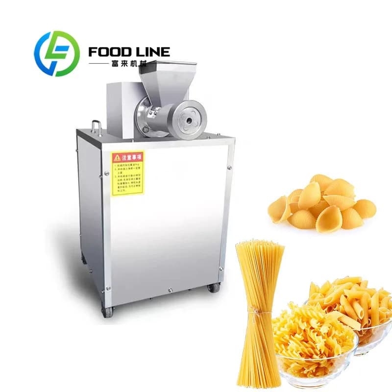 Macchina Automatica per Pasta, Macchinario per Maccheroni e Spaghetti, Estrusore per Pasta, Linea di Produzione per Noodle