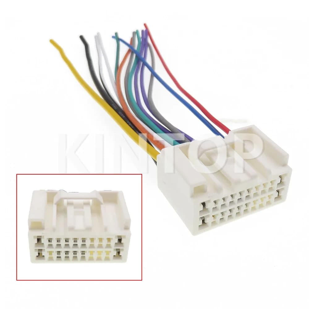 Connettore per Cablaggio Audio Auto a 20 Pin, Adattatore per Stereo CD Auto 7283-5843