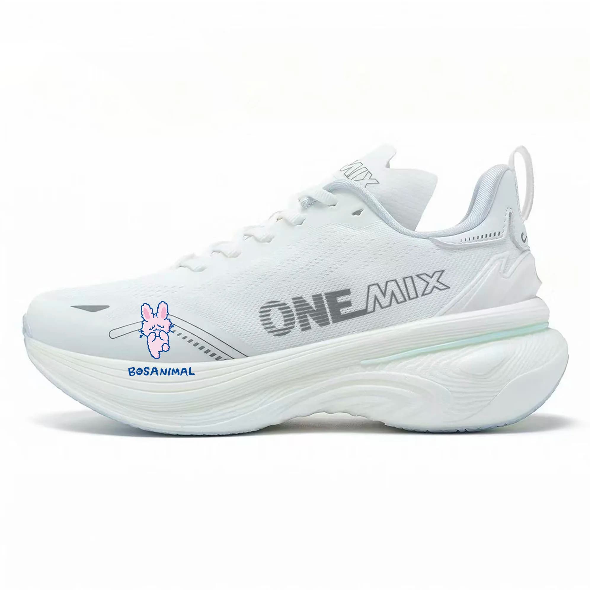 ONEMIX Sanrio Bosanimal Scarpe da corsa per uomo e donna, scarpe da ginnastica leggere, resistenti all'usura, scarpe sportive alla moda per il fitness
