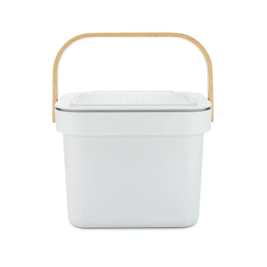 Contenitore per Compostaggio Moderno Bianco