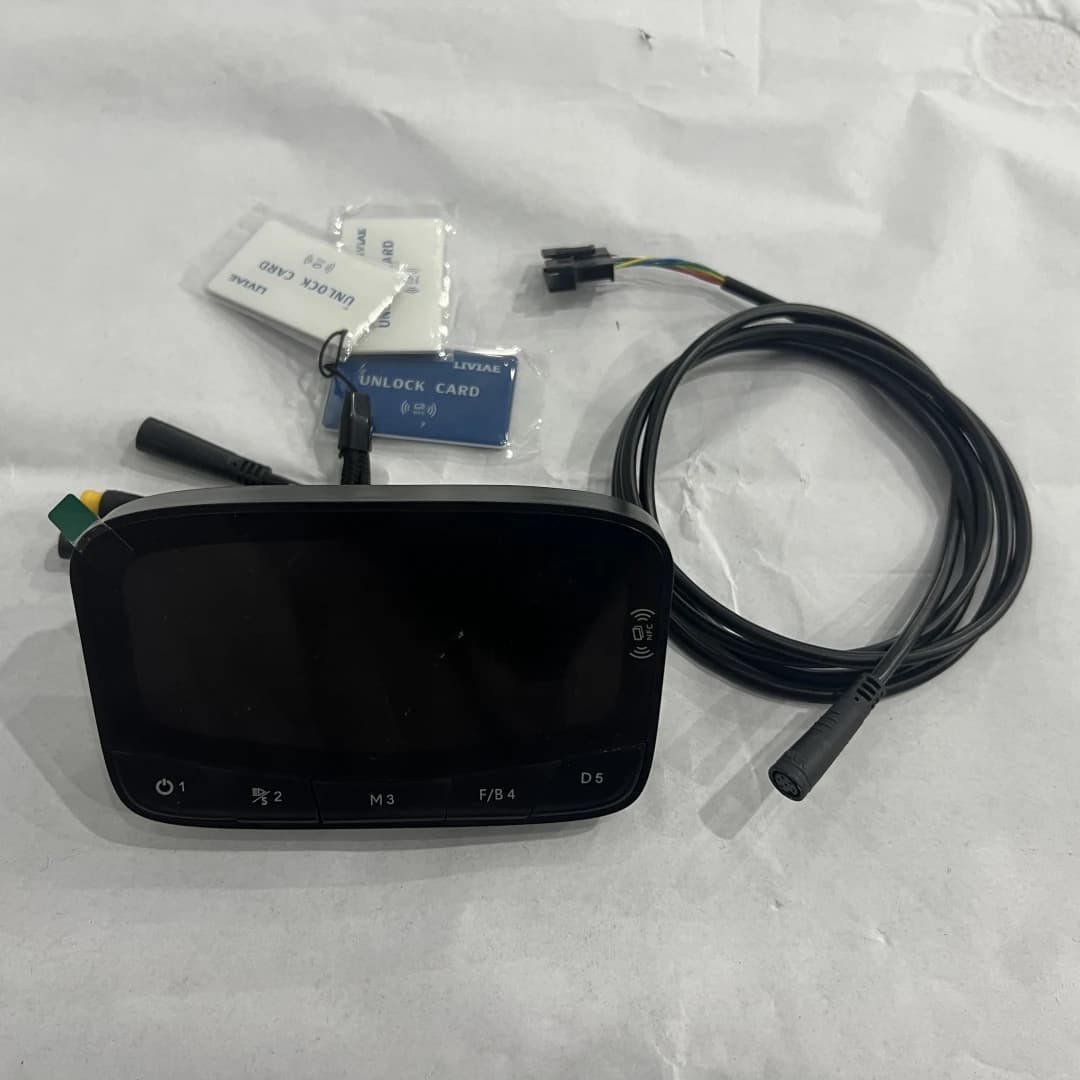 APP Control NFC Card/Password 60V 72V LIVIAE E-Scooter Smart Screen for Electric Scooter Replacement