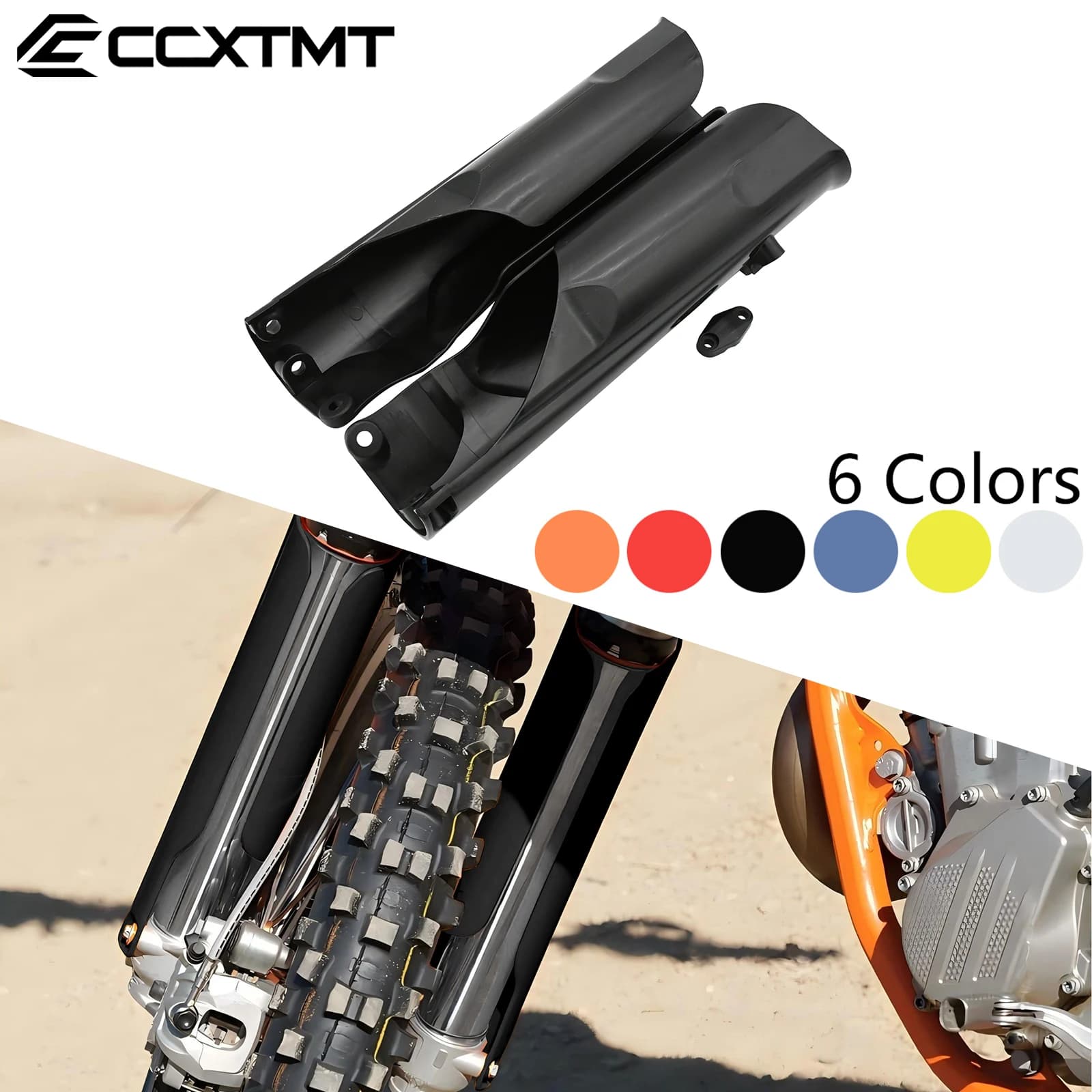 Motorcycle Fork Cover Protector Shock Absorber Guard For KTM SX SXF XC XCF XCW XCFW EXC EXCF 125-500 2016-2023 2024 Universal