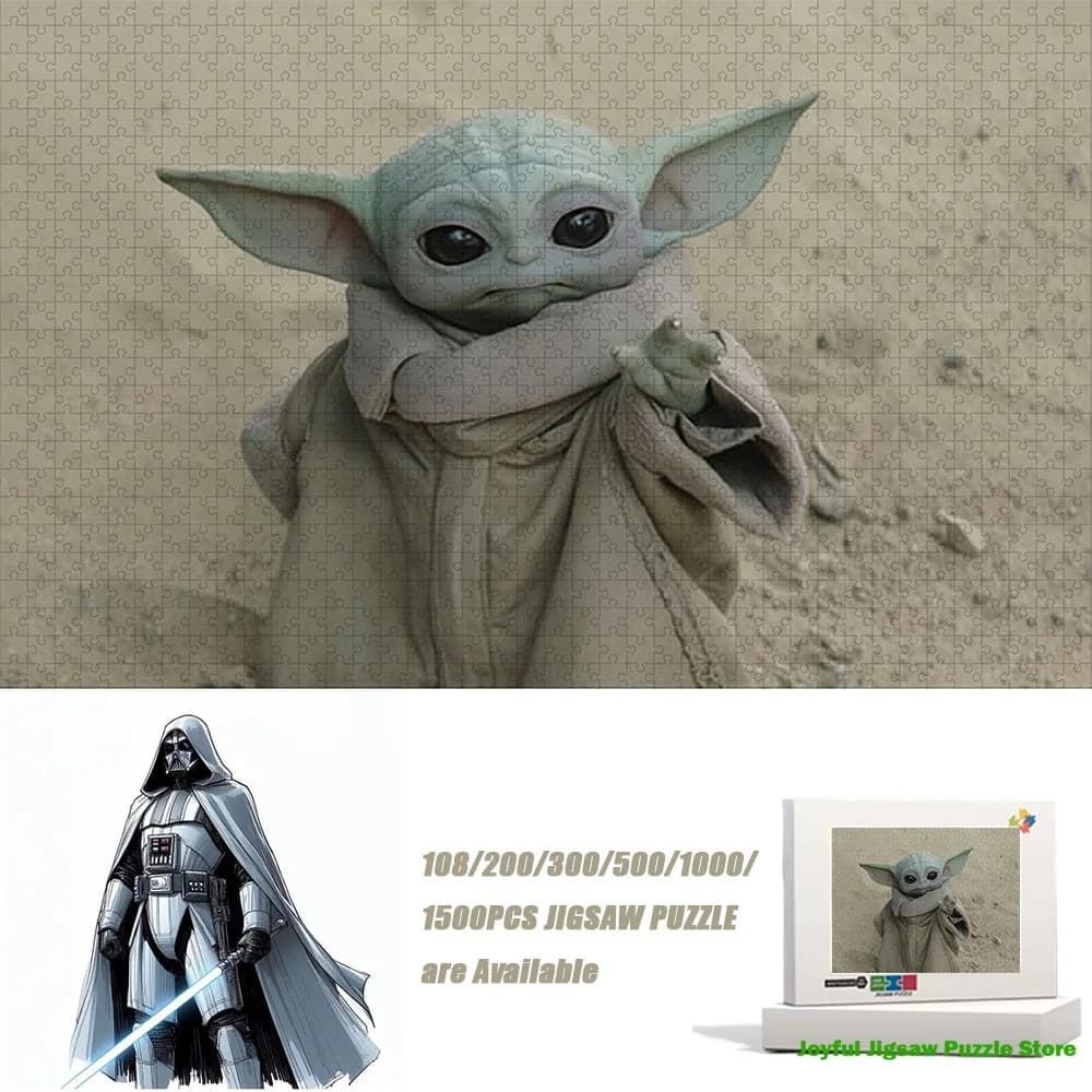 Puzzle a Tema Star Wars, Gioco Rilassante e Educativo, Regalo per Feste di Compleanno e Intrattenimento Quotidiano