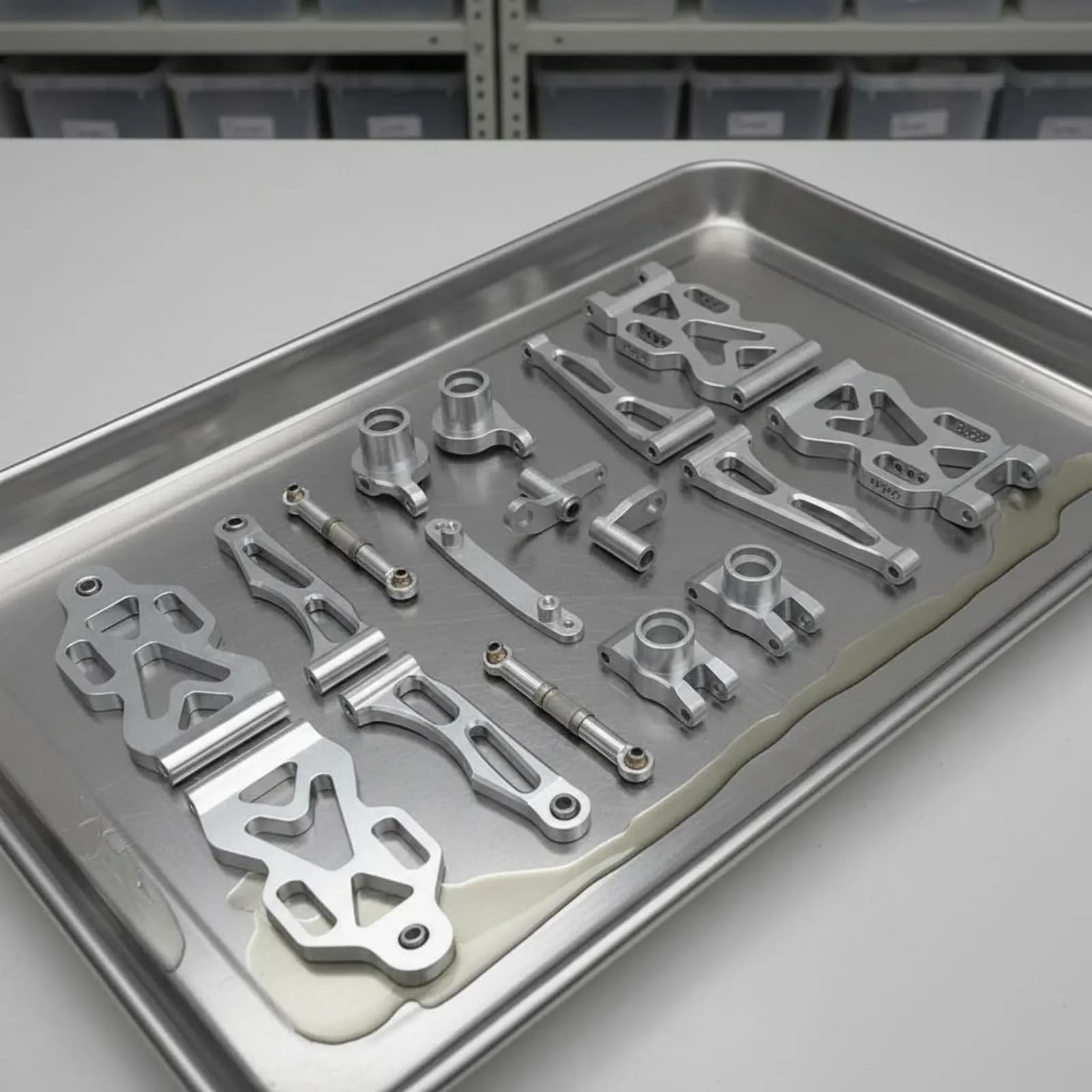 Parti per Auto RC in Scala 1/16, Kit di Prestazioni Facile da Installare, Componenti per Veicoli Giocattolo