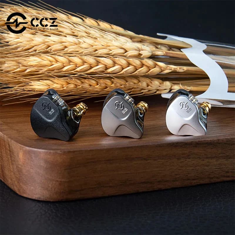 CCZ DC03 10MM DD HiFi Cuffie cablate Monitor in-ear Auricolari bilanciati Eccellente isolamento acustico Cuffie da gioco sportive