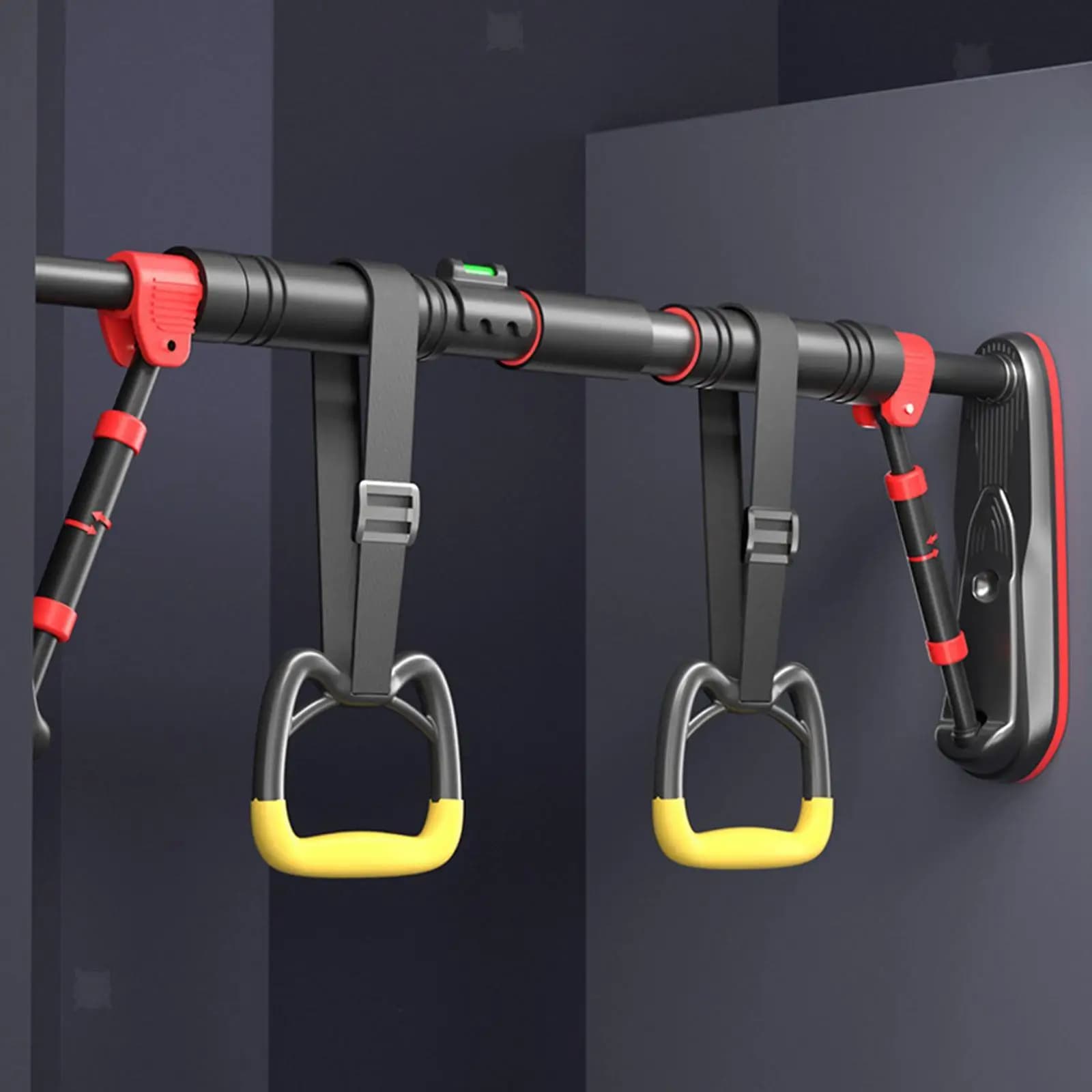 Horizontal bars for extra wide dive training Frame for pull-out door with padded handles WITHOUT screws necessary to hang at door or at home
