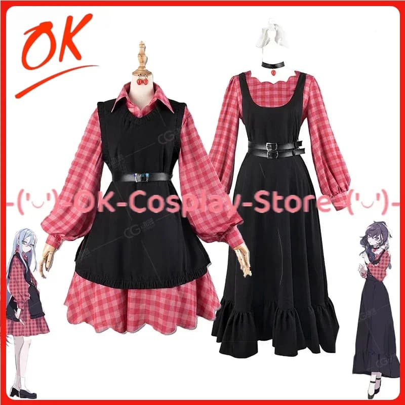 [Personalizzato] Progetto di gioco Sekai Yoisaki Kanade Asahina Mafuyu Costume Cosplay Vestito da donna Vestito da festa Uniforme di carnevale di Halloween