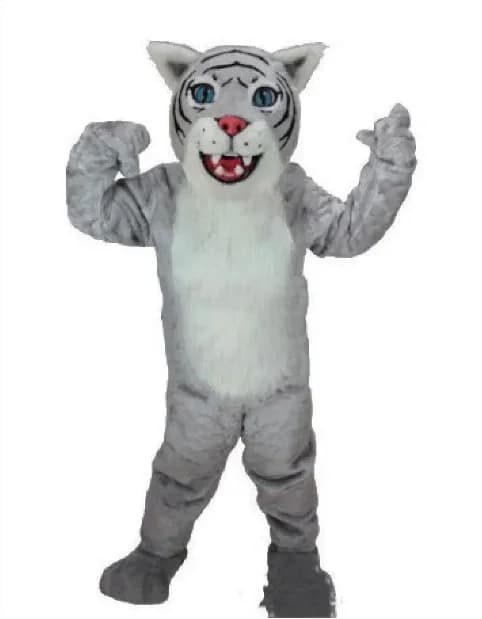 Nuovo personaggio adulto di Halloween Bobcat wildcat cub Abito natalizio Costume intero per mascotte