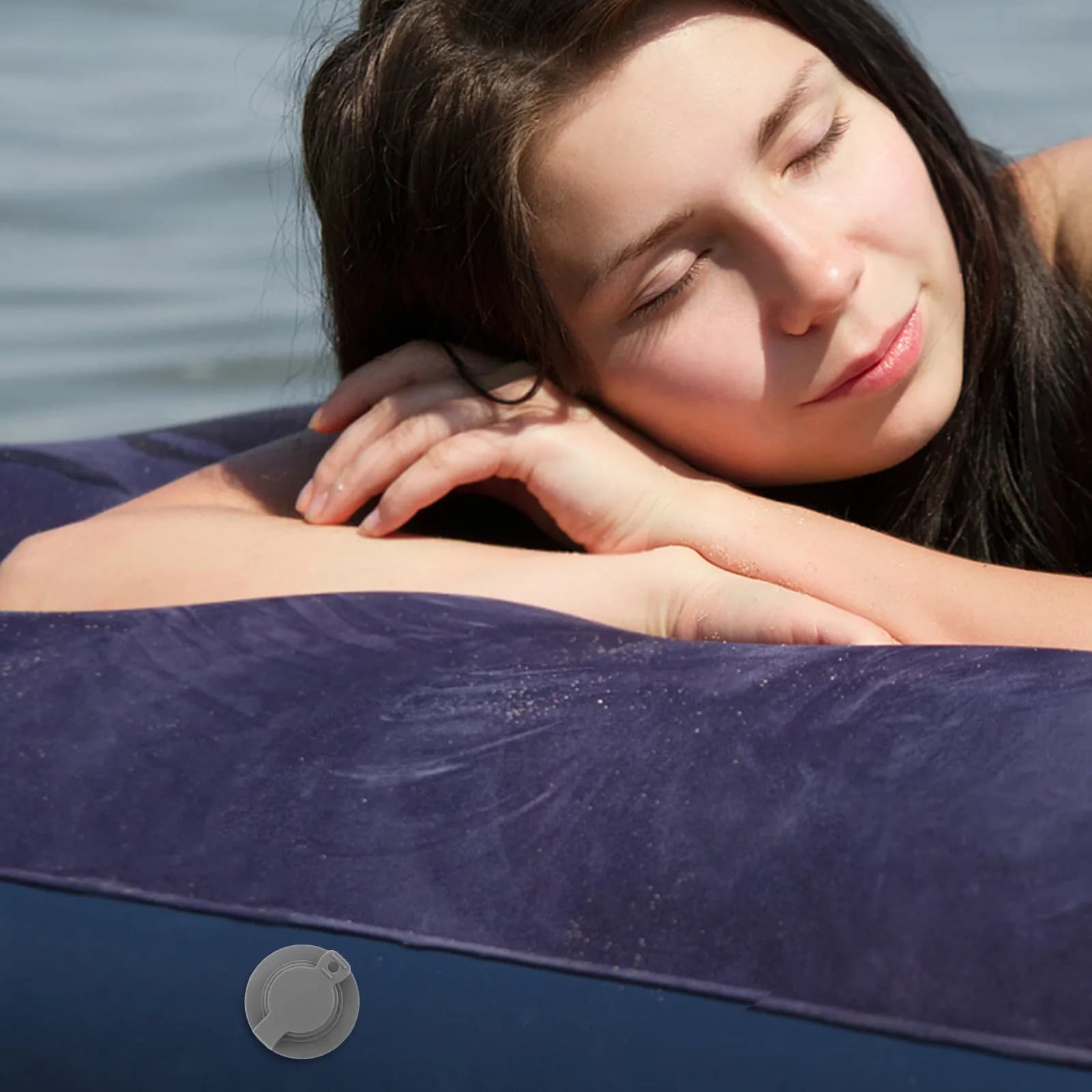 10 Pezzi Adattatore Valvola Aria per Letto Gonfiabile in TPU, Tappo di Ricambio con Chiusura Sicura per Cappuccio Valvola di Sgonfiaggio per Cuscino da Viaggio e Materasso ad Aria