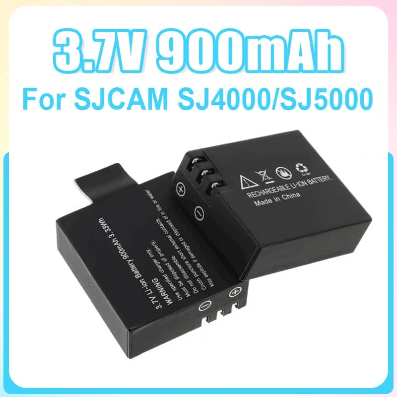 Battery 900mAh PG1050 for SJCAM SJ4000 SJ5000 SJ6000 Sj7000 SJ8000 SJ9000 M10 EKEN H8 H8R H9 Battery for action camera sports
