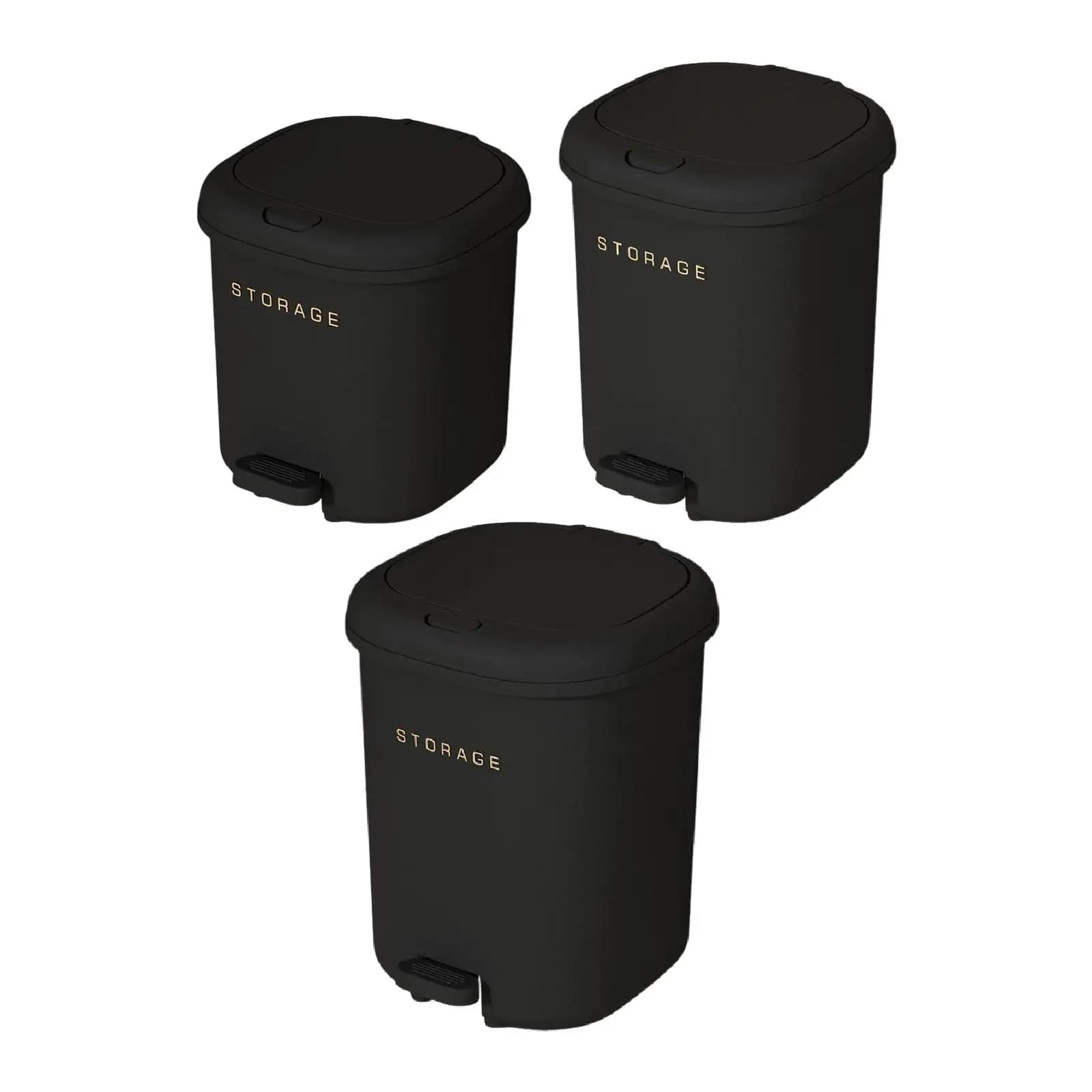 Tipo a spinta/passo sul pattumiera con coperchio cestino per rifiuti per WC bagno