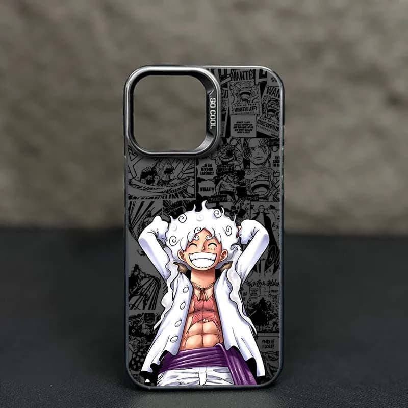Cover Anti-Caduta Hot Ones Pieces Luffy Zoro per iPhone 17 17e 16e 16 15 14 13 12 11 mini Pro Max X XR XSMAX Air Plus