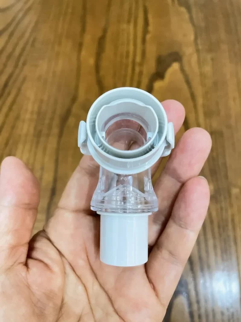 Connettore di Ricambio per Tubi della Maschera Facciale Completa AirFit F20, Maschera CPAP per Bocca e Naso per Apnea Notturna