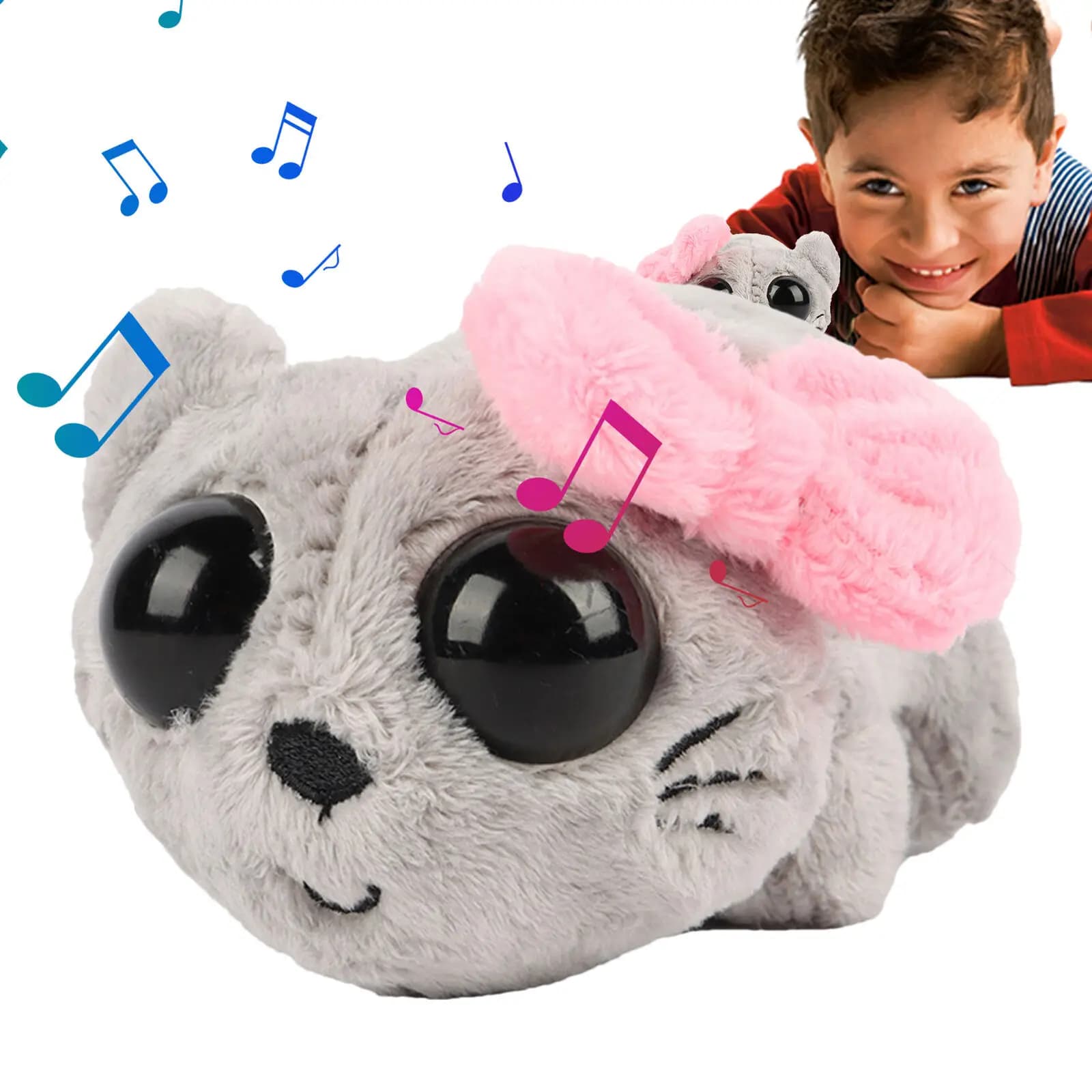 Musica triste criceto meme peluche divertente criceto che suona animali di peluche bambole kawaii regali giocattolo per bambini compleanno regali di San Valentino