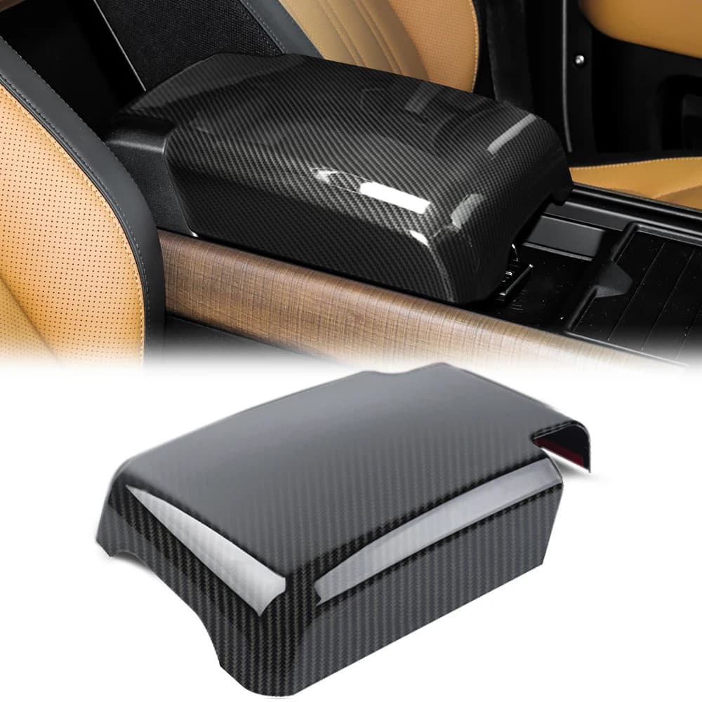 Per Land Rover Defender 110 2020 Auto Bracciolo Box Copertura Console Centrale Cassa In Carbonio Auto Sedile Parti Interne Styling Decorazione