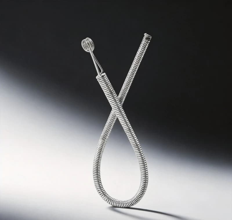 Drawstring Threader Clip & Thread Flexible Bendable Spring For Pants Hoodies Elastic Band Lace Cord DIY Sewing Accessories