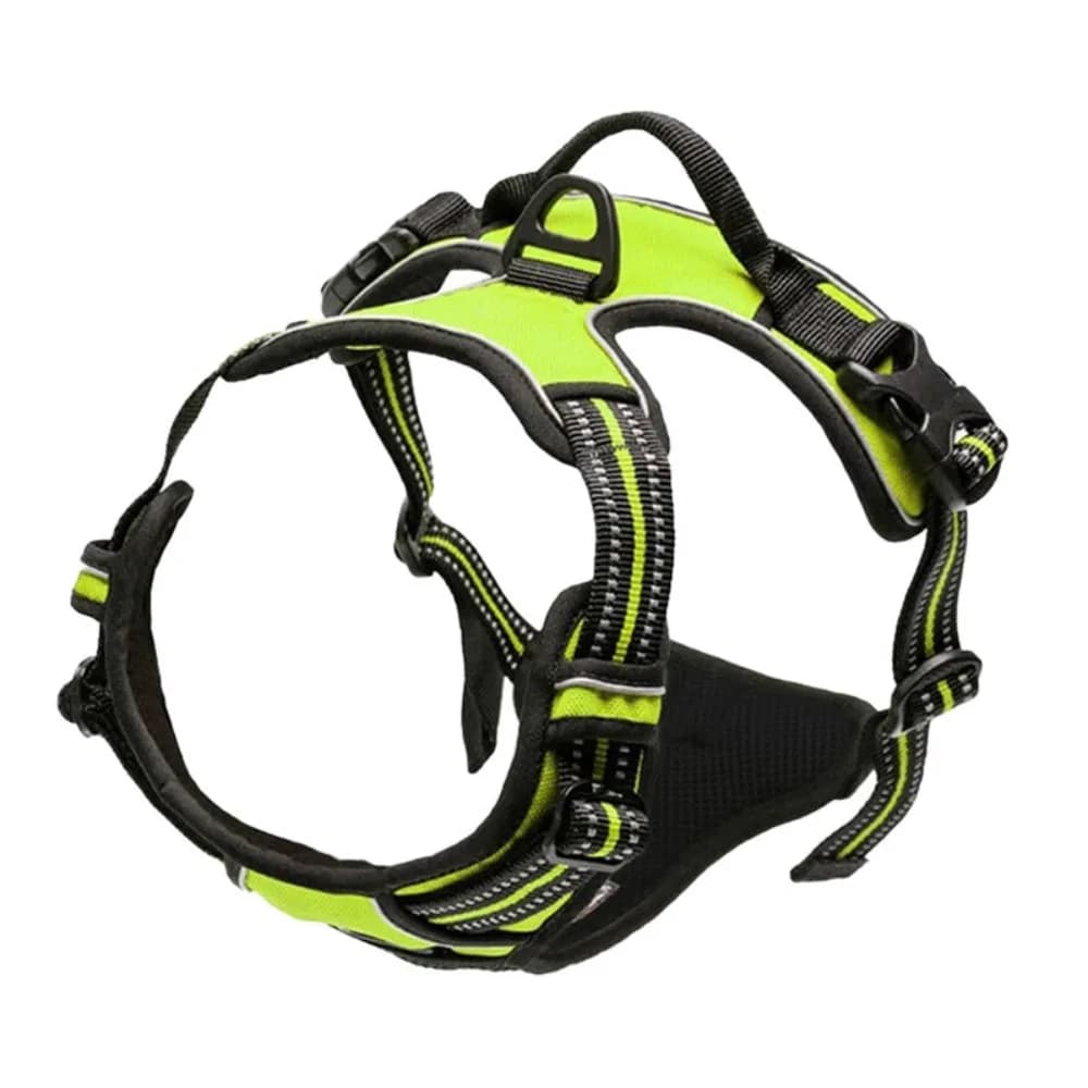 Pet Supplies Reflective No Pull Dog Harness Vest Adjustable Nylon Dog Chest Strap Breathable Dog Leash Vest Walking Dog