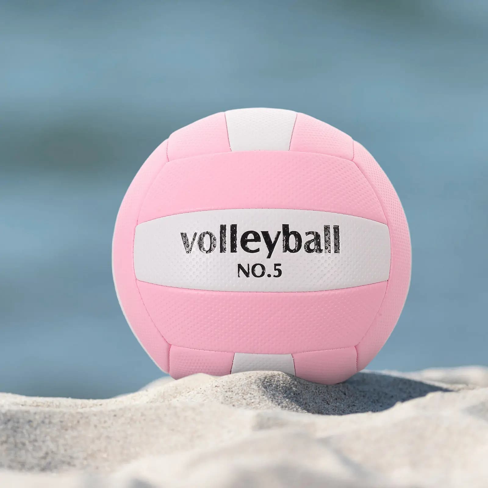Pallone da Pallavolo Misura 5 Peso Ufficiale con Presa Antiscivolo Testurizzata per Beach Volley, Giochi in Giardino, Allenamento, Pratica, Squadre Scolastiche