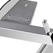 Woodworking chain saw cutting board rack 1.8M/2.7M rail woodworking board cutting aids aluminum alloy cutting board rack