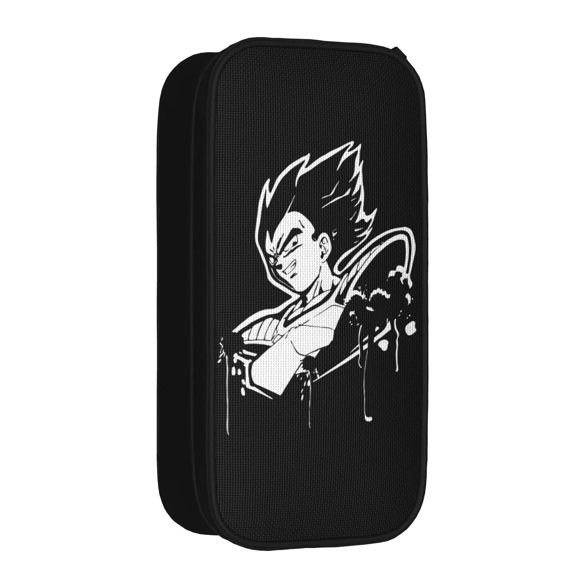 Grazioso Astuccio Vegeta Saiyan DBZ, Portapenne per Bambini, Grande Borsa Portaoggetti, Regalo per Studenti, Articoli di Cancelleria