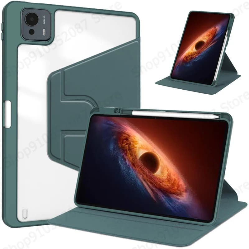 For Honor Magicpad 4 Case with Pencil Holder 360 Rotating Acrylic Stand Tablet Funda For Honor Magic Pad 4 Case 12.3 inch 2026