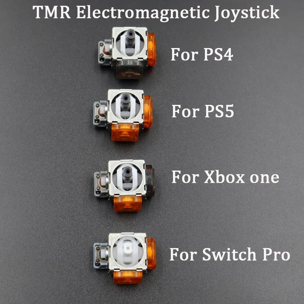 2PCS Per PS4 PS5 Xbox One Series Switch Pro Controller TMR Joystick Elettromagnetico 3D Analogico Rocker Thumbstick