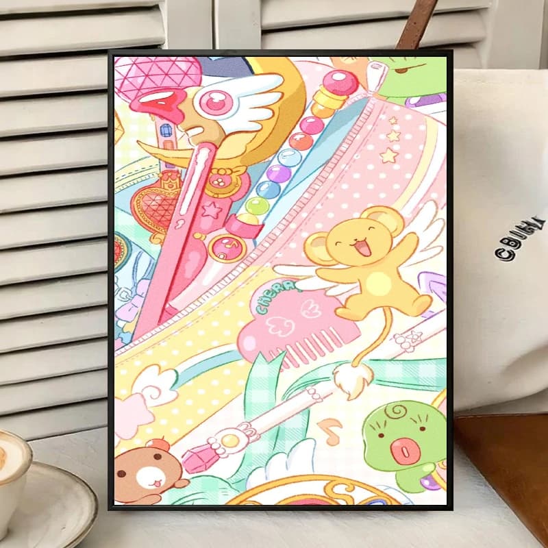Pastel Magic Daily DIY 5D Diamond Painting Mosaic Home Decoration Art Handmade Holiday Birthday Gifts