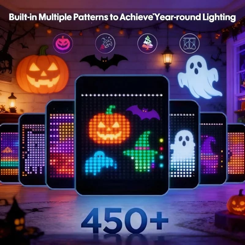 400LED Music Sync Curtain Lights, Smart Fairy Lights for Christmas Home Party Wedding Backdrop Decor