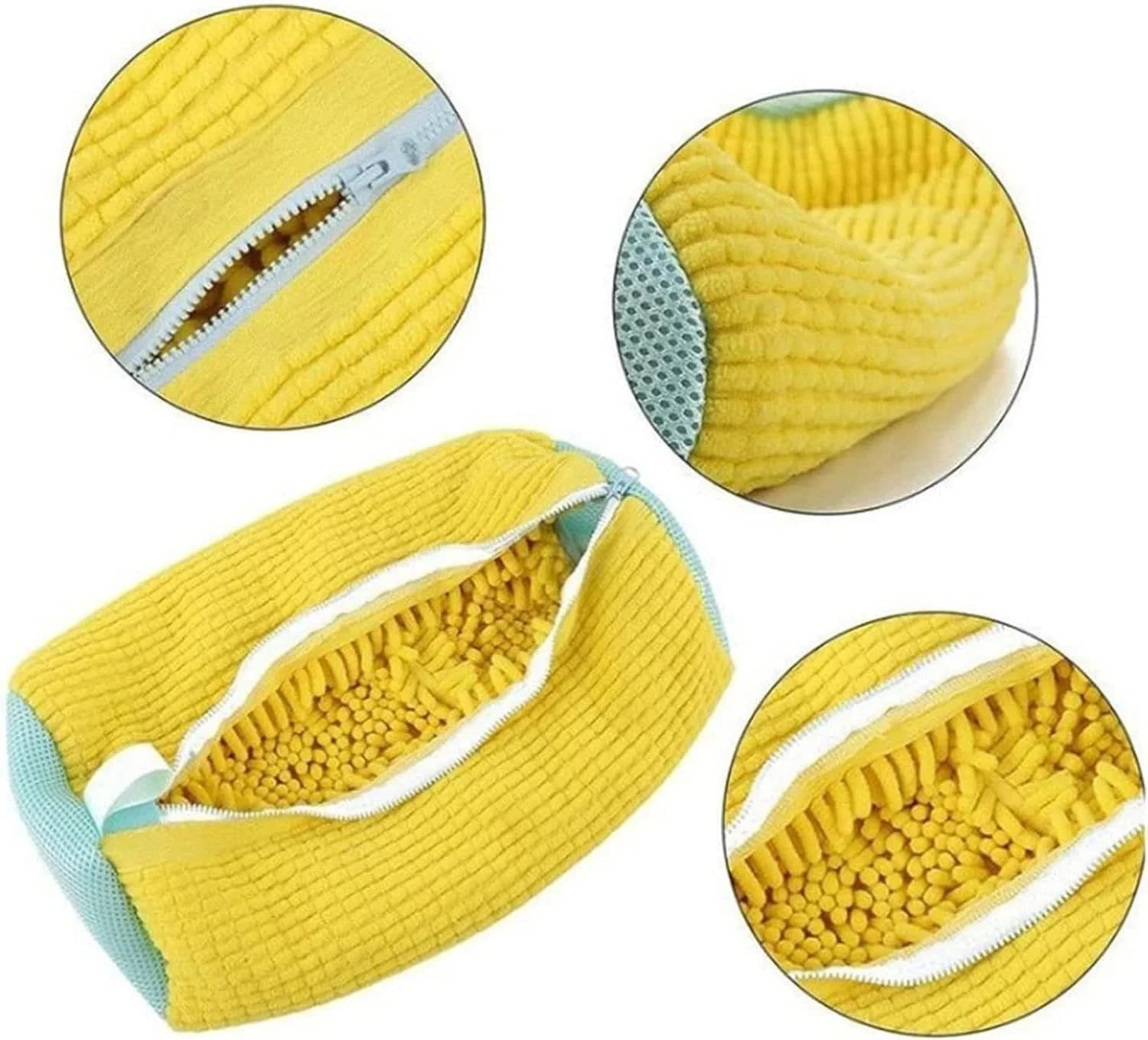 2 Sacchetti per Lavaggio Scarpe, Sacchetto per Lavare le Scarpe in Lavatrice, Lavabili in Lavatrice
