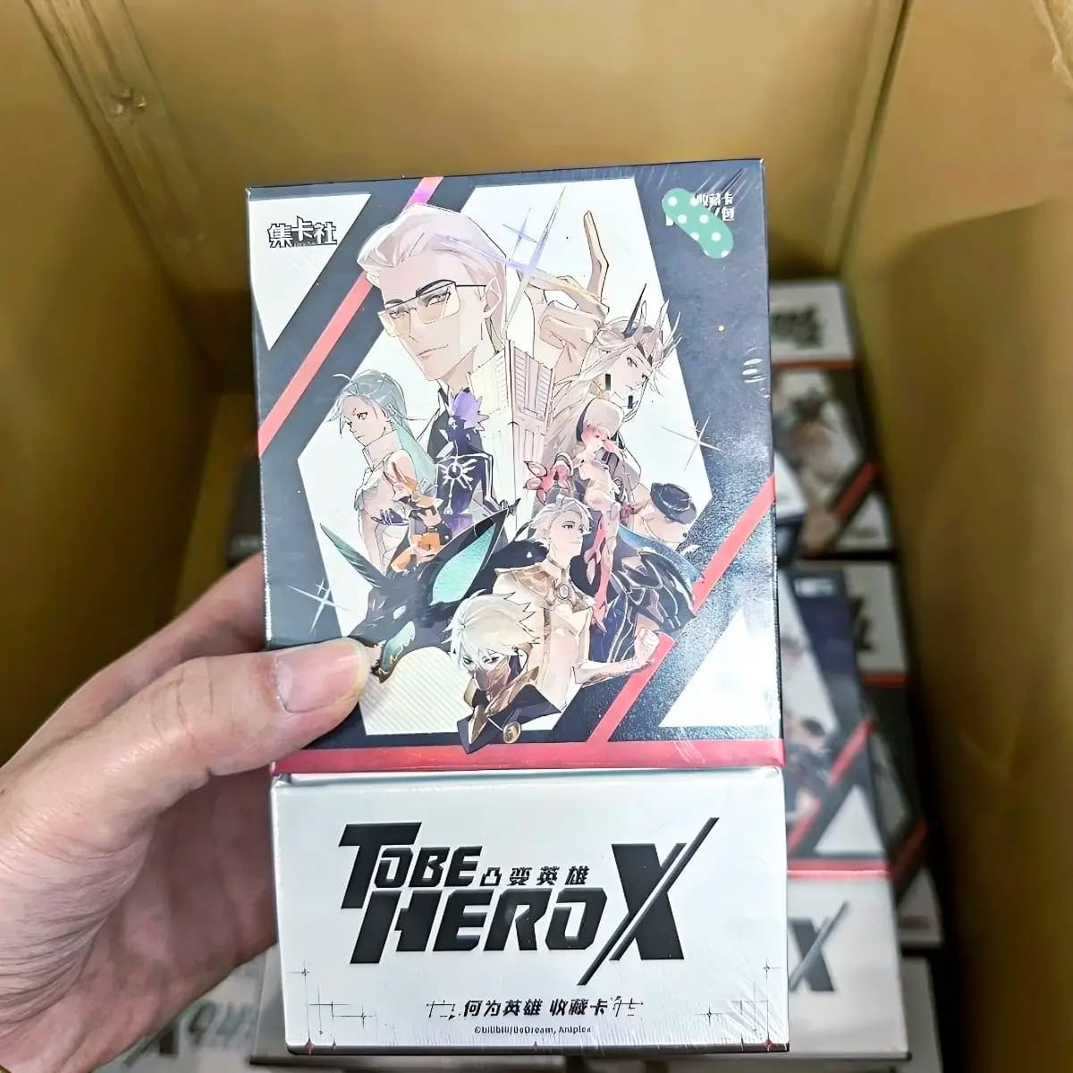 To Be HERO X Popular Character Collectible Cards Anime Peripherals Birthday Gifts 1 Box 16 Packs