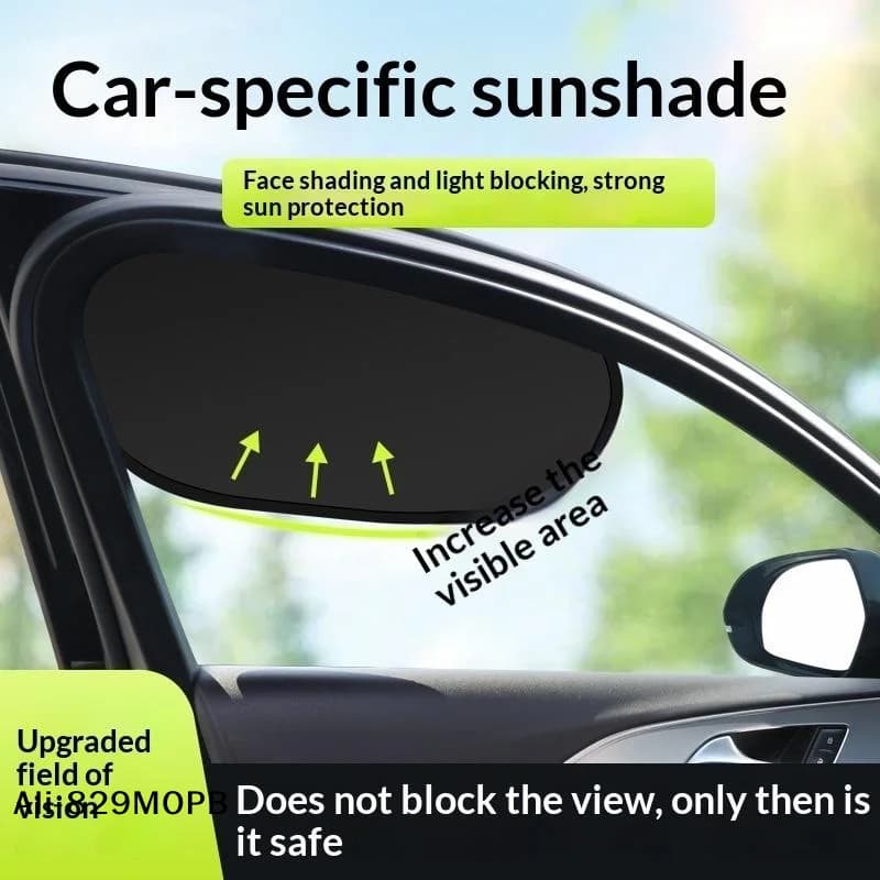 【P】Car Window Sun Shade, Universal Side Window Sunshade, UV Protection, Heat Insulation, Privacy Screen, Block Sun Glare