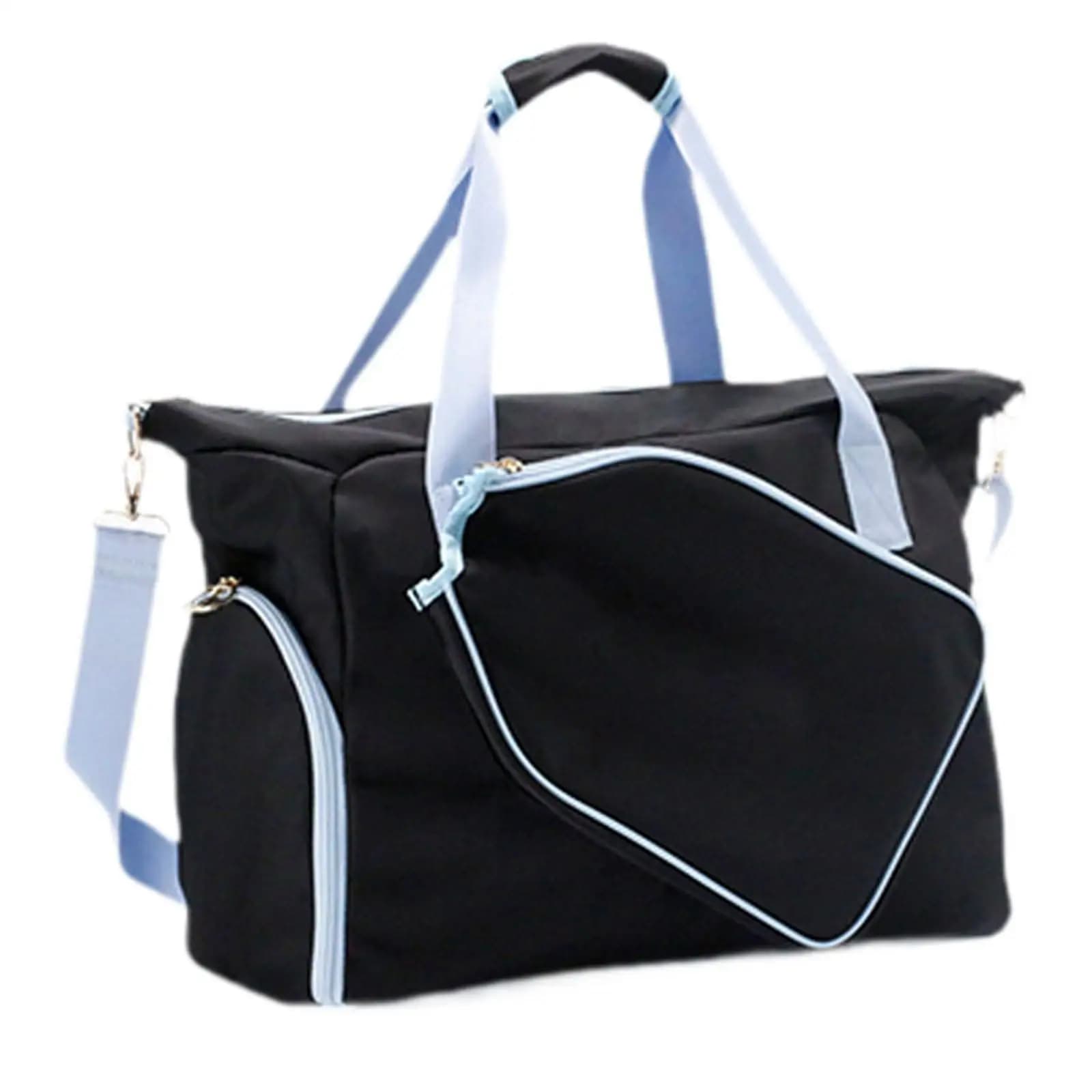 Borsa Versatile per Pickleball/Badminton/Squash/Tennis e Accessori, Borsa per Racchette con Tracolla