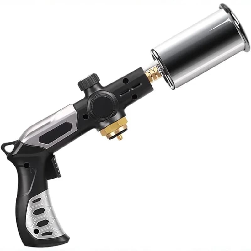 GF-8010 Accendino ad alta temperatura per barbecue all'aperto, accenditore per pistola per saldatura di metalli ad impatto diretto a propano ad alta temperatura