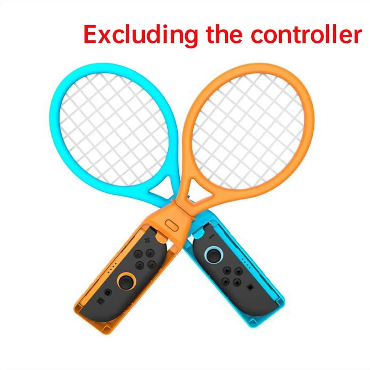 Special Offer-18in1 Motion Sensing Sports Suit Set for Switch 2 Controller Detachable Grip+Tennis Racket+Wristband Set