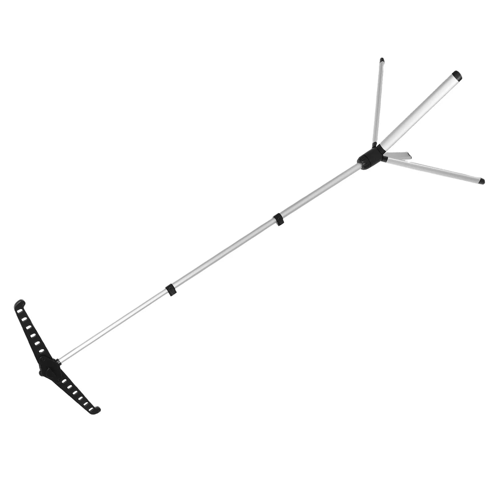 Freestanding Garment Steamer Stand Adjustable 360 Rotating Clothes Hanger Drying Ironing Storage Rack for Home Travel