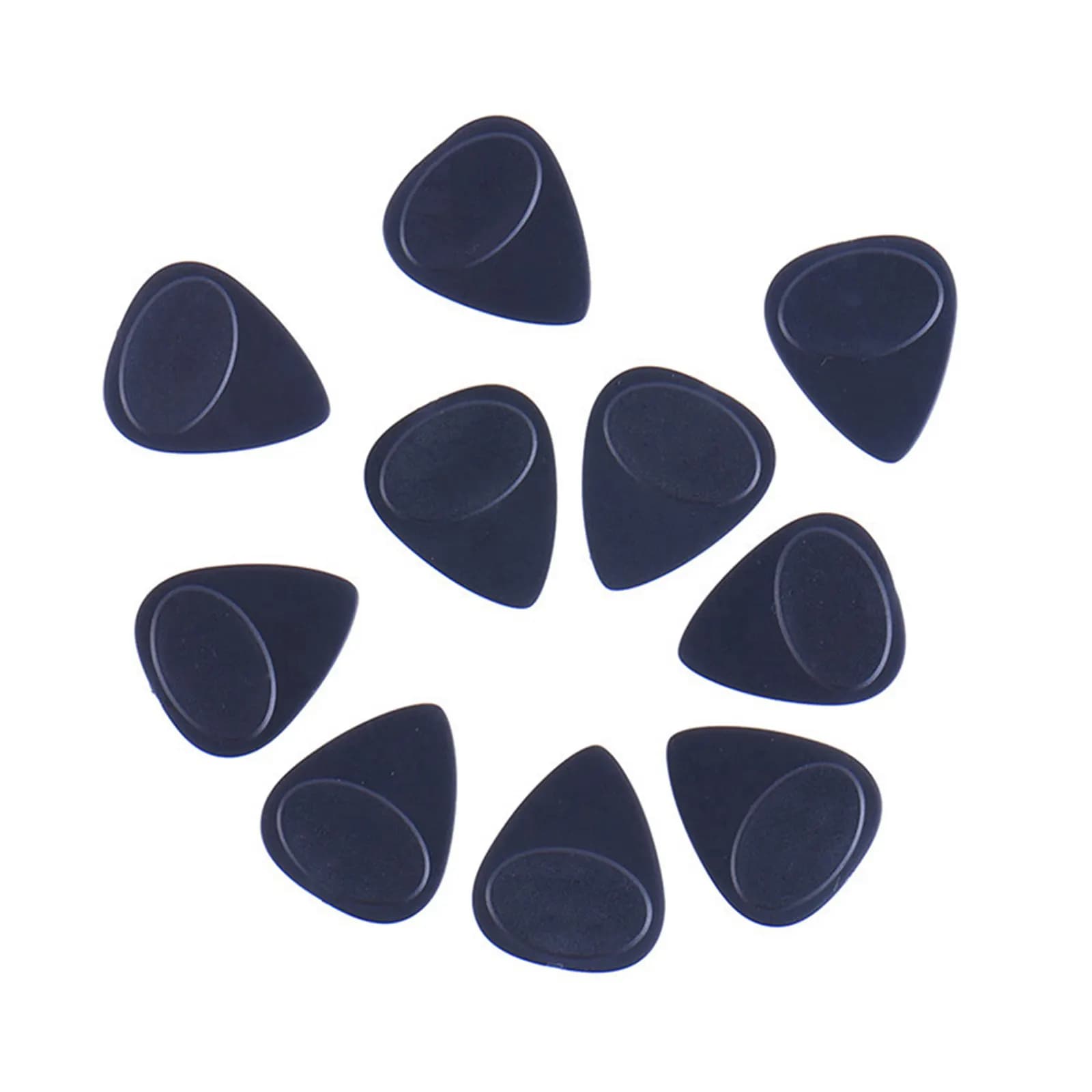 37 pezzi di plettri per dita e pollice per basso e ukulele, ultra sottili, leggeri, in celluloid, con presa liscia e resistente, accessori per chitarra