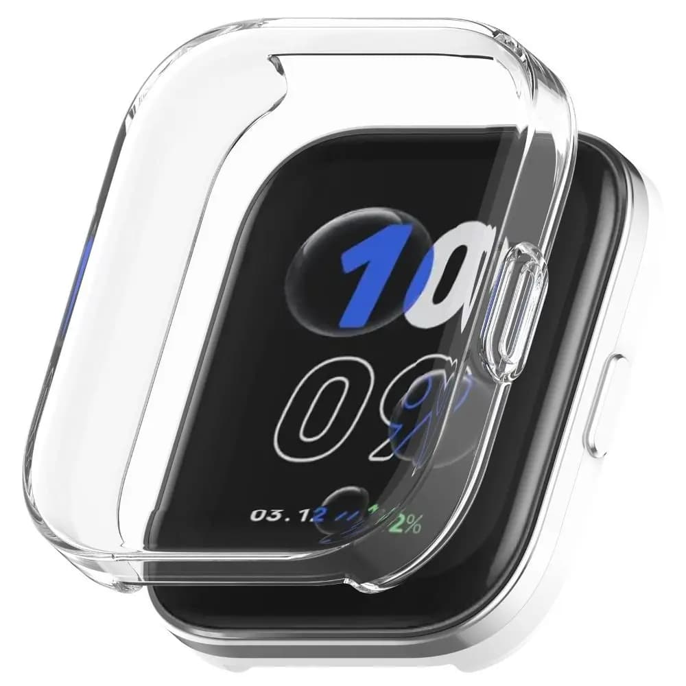New Full Cover TPU Case Bumper Smart Watch Screen Protector Soft Anti-scratch Protective Shell for Amazfit Bip 5 Unity