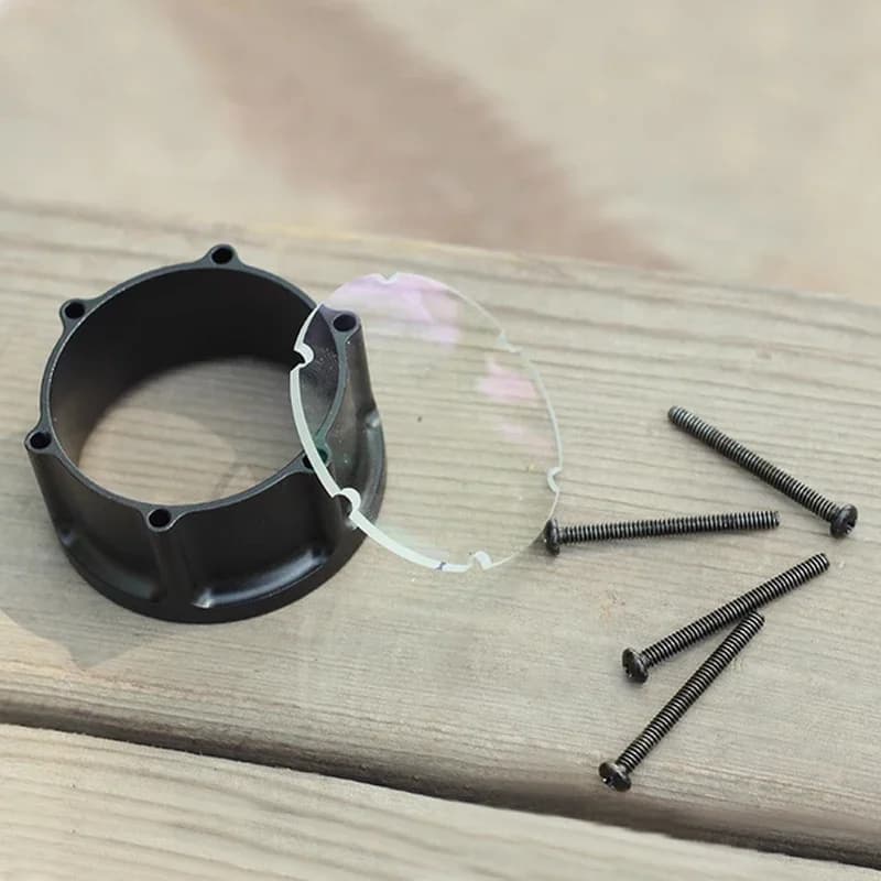 Adattatore per mirino composto 4x/6x/8x Lente d'ingrandimento Tiro con l'arco per tiro all'aperto Accessori per punture bersagli