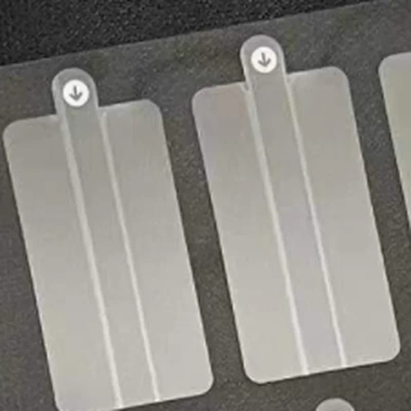 Per Google Pixel 8 7 6 5 Pro 8A 7A 6A 9 Scatola di pacchetti Freccia Indicatore Adesivi Etichetta di imballaggio aperta Striscia di pellicola di tenuta
