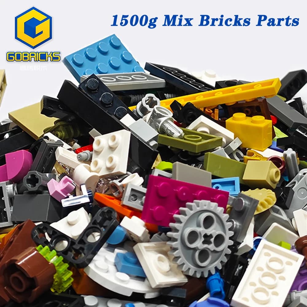 Gobricks Moc Mix Casuale Basic 1,5 kg B0147Y06