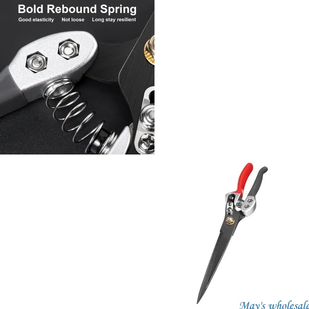 Shears for finishing wool for sheep with spring suitable for garden 448A